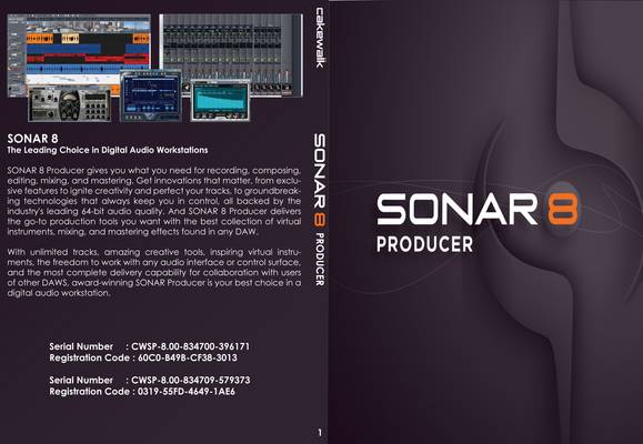 sonar producer 8